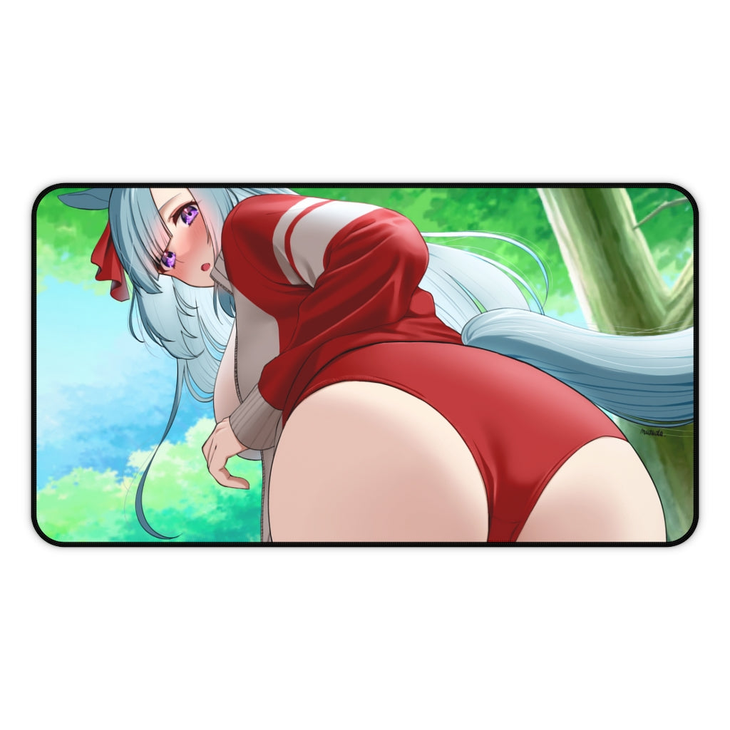 Big Butt Mejiro Ardan Umamusume Pretty Derby Desk Mat - Sexy Anime Girl Mousepad - Gaming Playmat