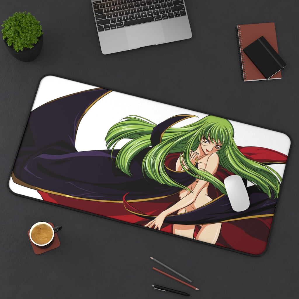 Sexy CC Cape Code Geass Gaming Desk Mat - Anime Mousepad - Sexy Girl Playmat