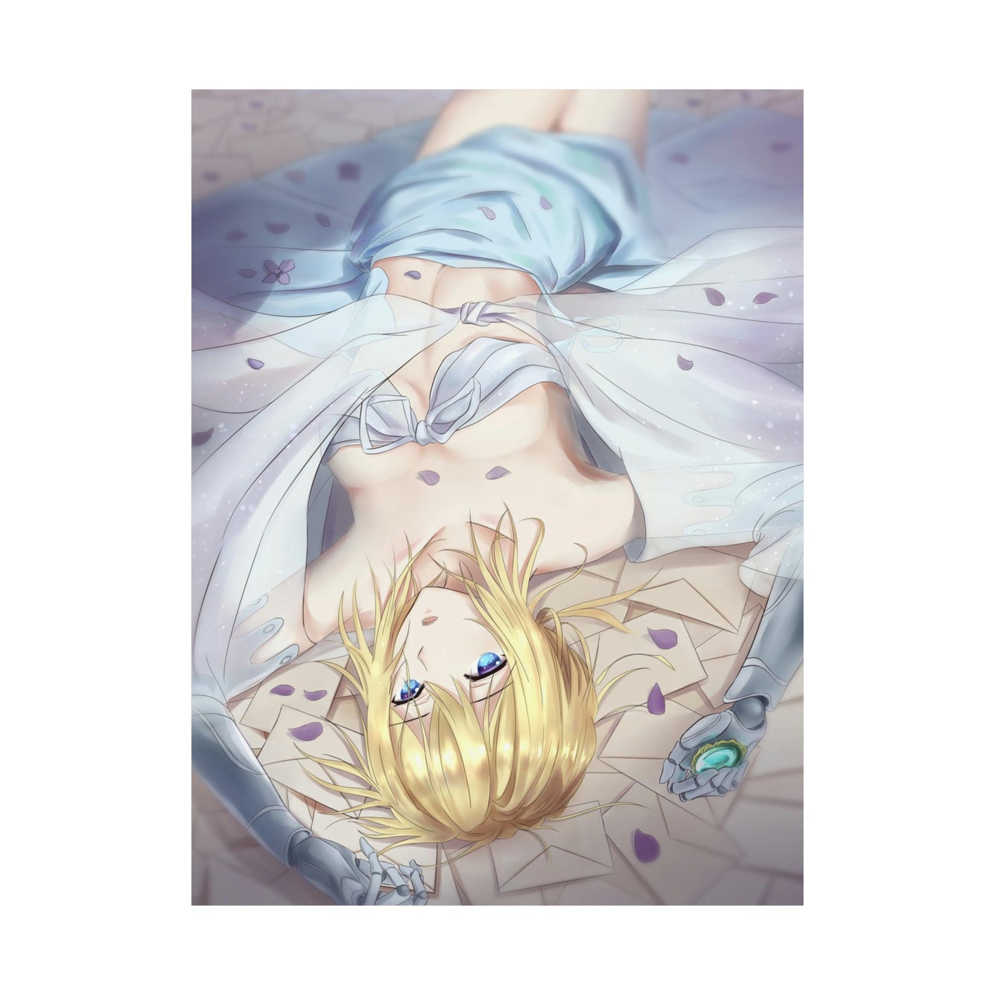 Violet Evergarden Poster - Sexy Anime Wall Art Decor - Premium Matte Vertical Poster - Ecchi Print