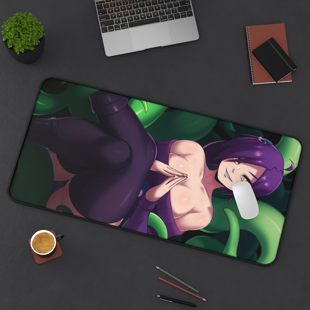 Zone Tan Sexy Tentacles Zone Archive Desk Mat - Non Slip Mousepad - Sexy Girl Playmat