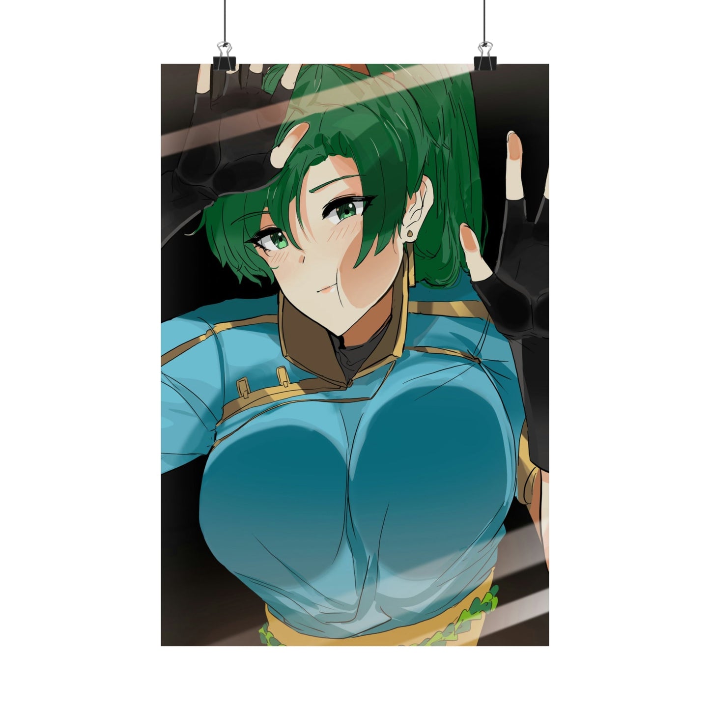 Lyn Fire Emblem Boobs Press Poster - Lewd Premium Matte Vertical Poster - Adult Wall Art