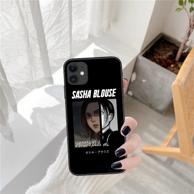 Attack on Titan phone Case For iPhone -  Anime iPhone high quality Case