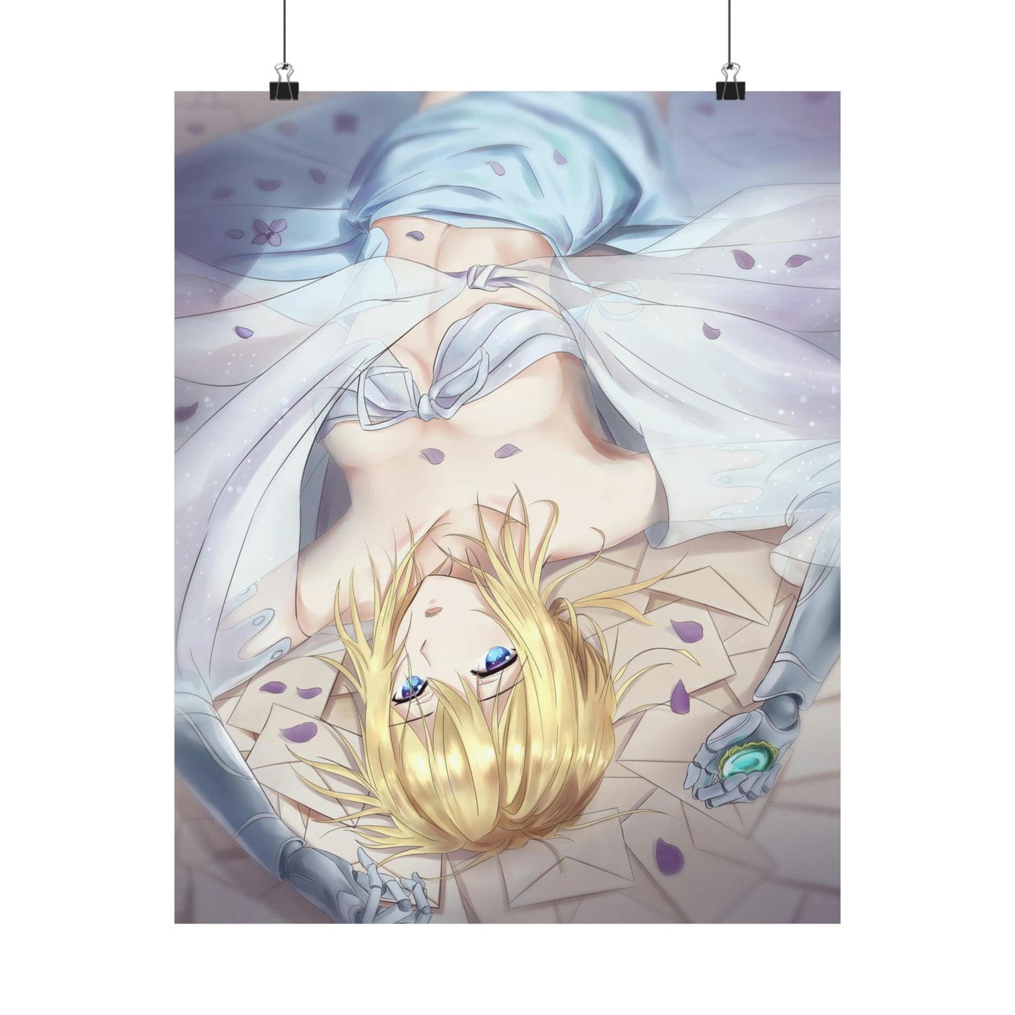 Violet Evergarden Poster - Sexy Anime Wall Art Decor - Premium Matte Vertical Poster - Ecchi Print