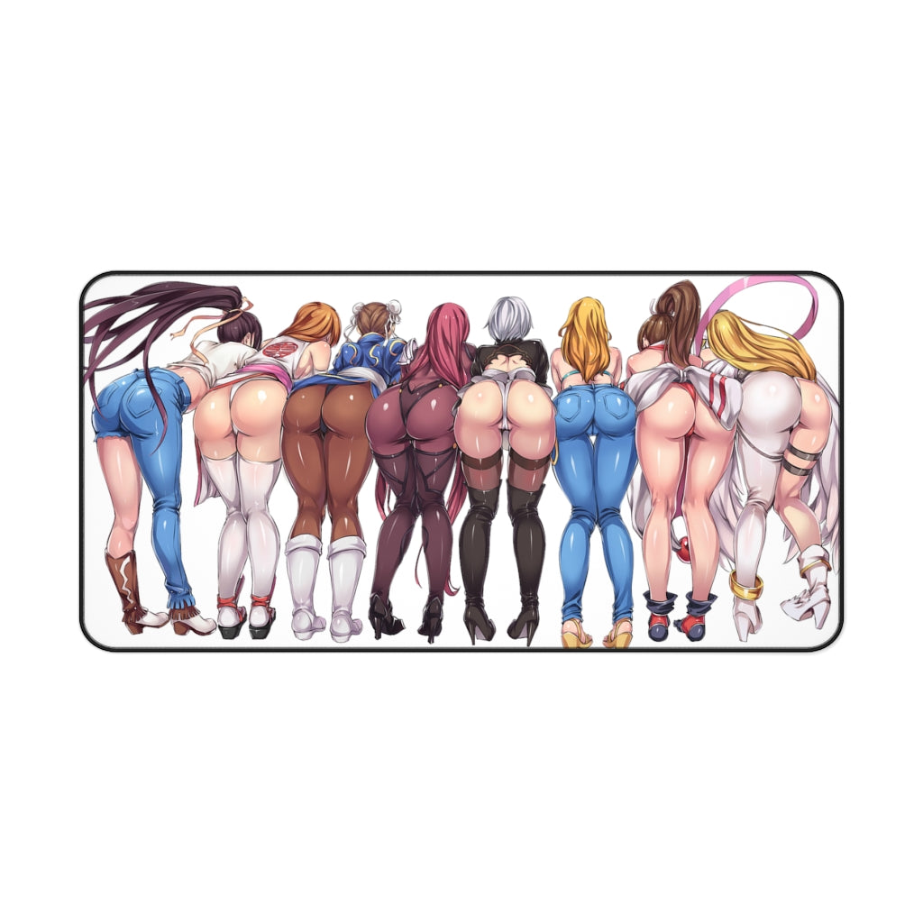 Ultimate Sexy Anime And Video Games Asses Desk Mat | Big Gaming Mousepad - Lewd Playmat