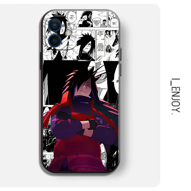 Naruto iPhone Case For iPhone 13/12/11/X/8/7 - Soft Silicone TPU