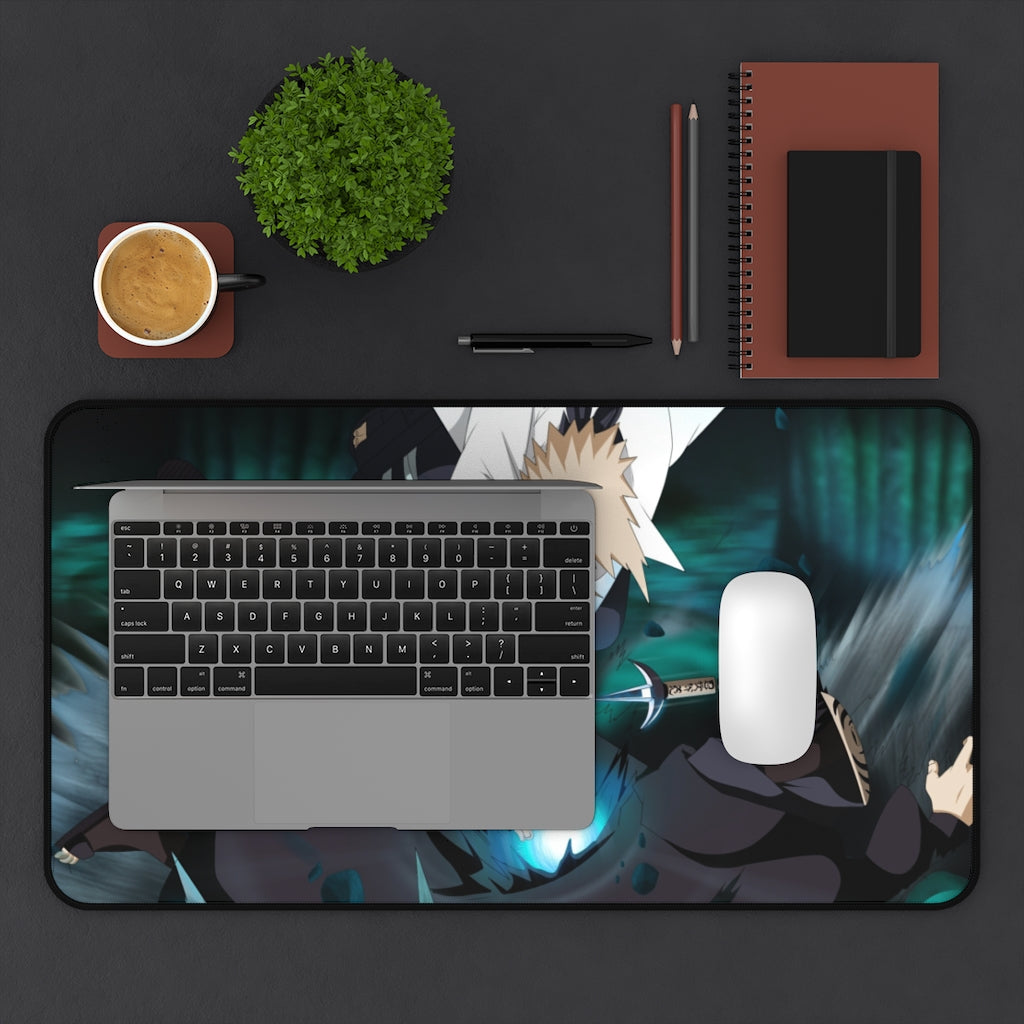 Naruto Anime Mouse Pad / Desk Mat - Minato & Obito - The Mouse Pads Ninja Home Decor