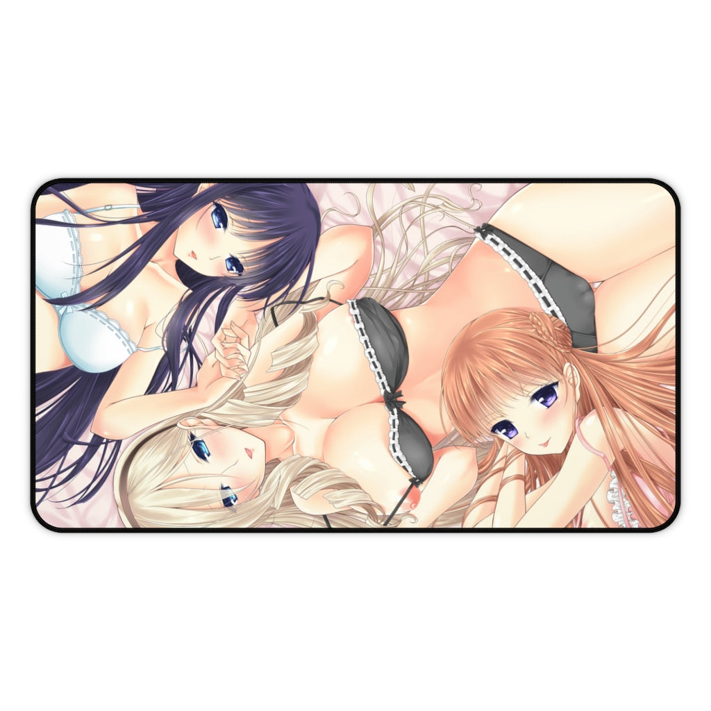 Walkure Romanze Lingerie Waifus Desk Mat- Sexy Anime Girls Mousepad - Gaming Playmat