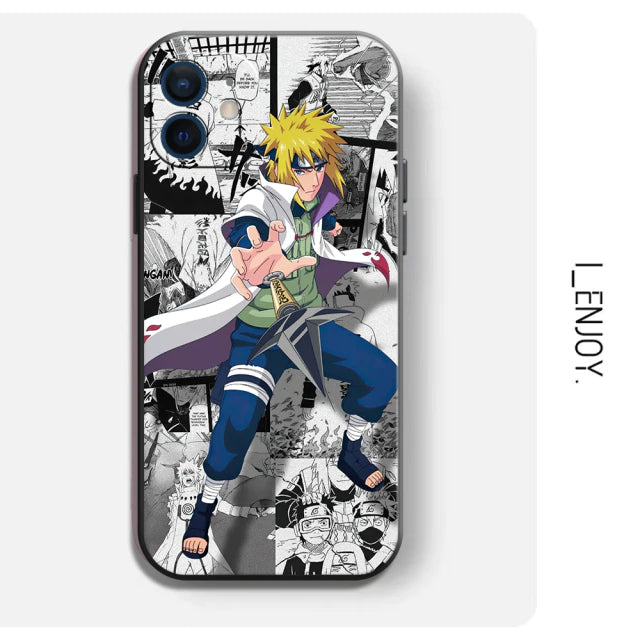 Naruto iPhone Case For iPhone 13/12/11/X/8/7 - Soft Silicone TPU