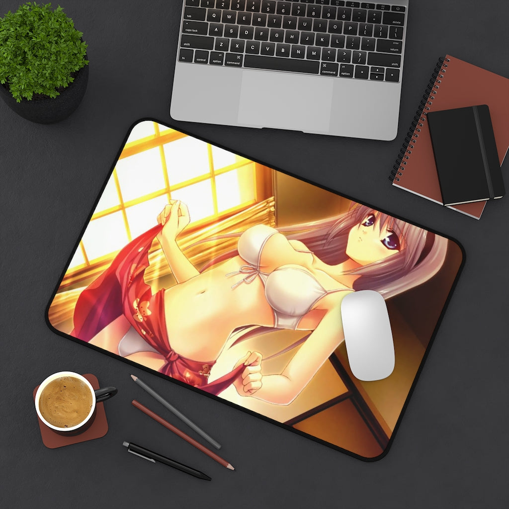 Clannad Sexy Mousepad - Sakagami Tomoyo Bikini Anime Desk Mat - Ecchi Playmat