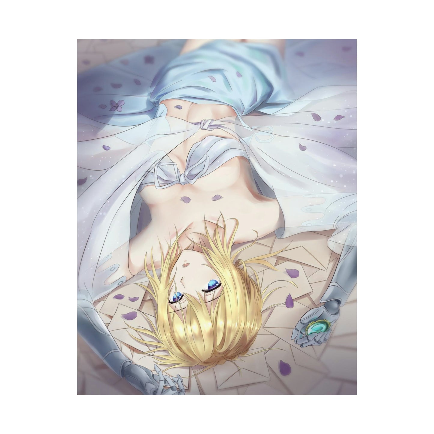 Violet Evergarden Poster - Sexy Anime Wall Art Decor - Premium Matte Vertical Poster - Ecchi Print