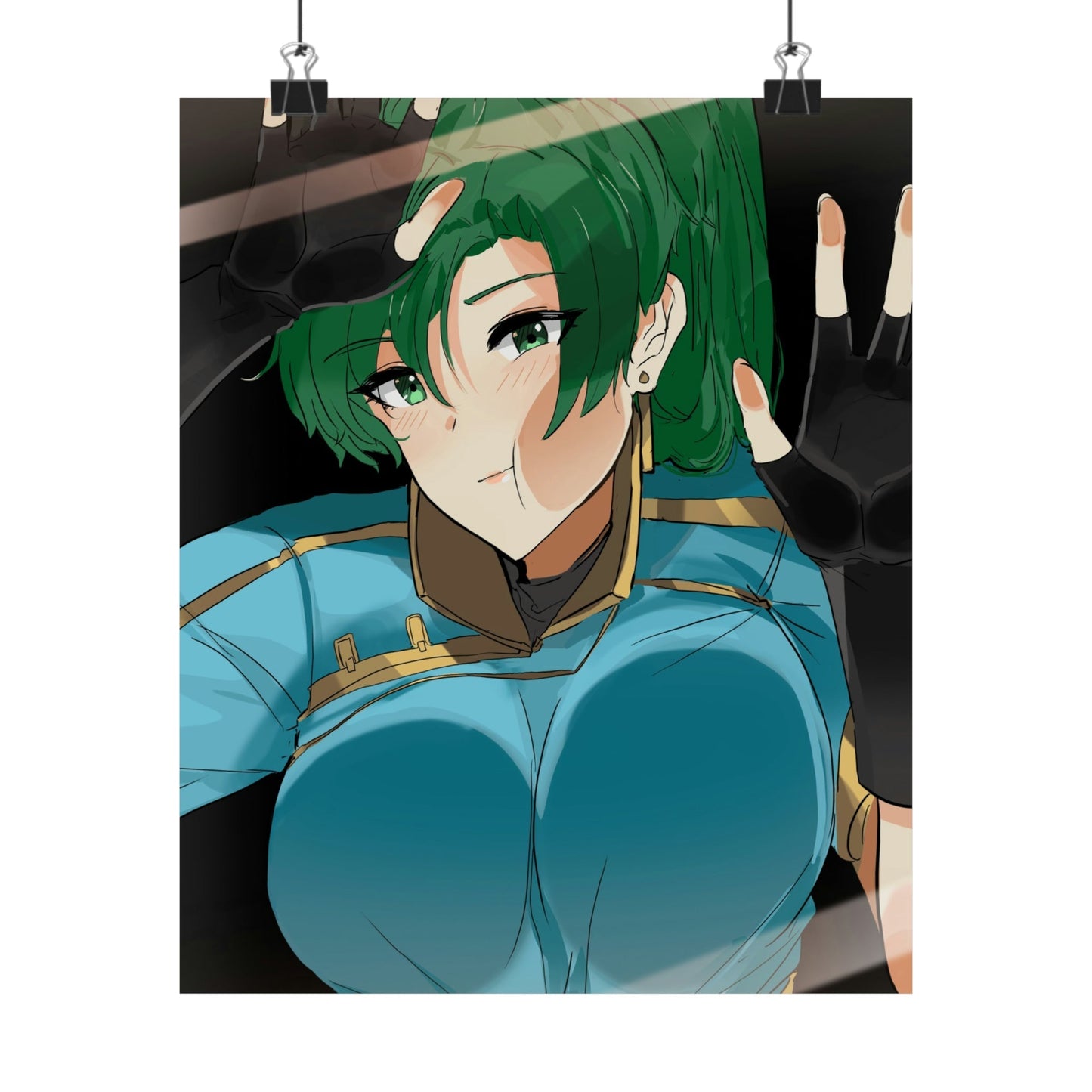 Lyn Fire Emblem Boobs Press Poster - Lewd Premium Matte Vertical Poster - Adult Wall Art