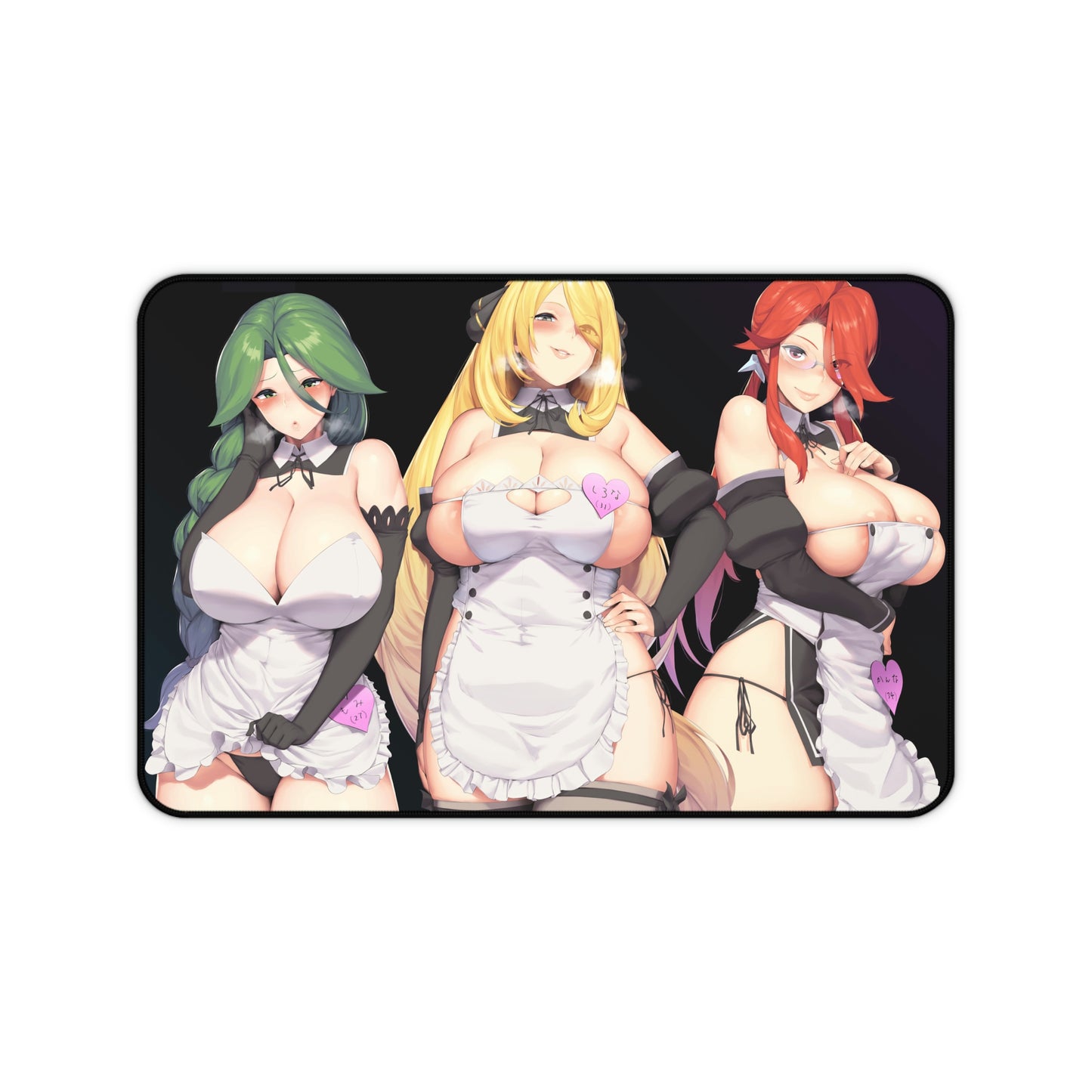 Sexy Mommies Desk Mat - Non Slip Anime Ecchi Mousepad