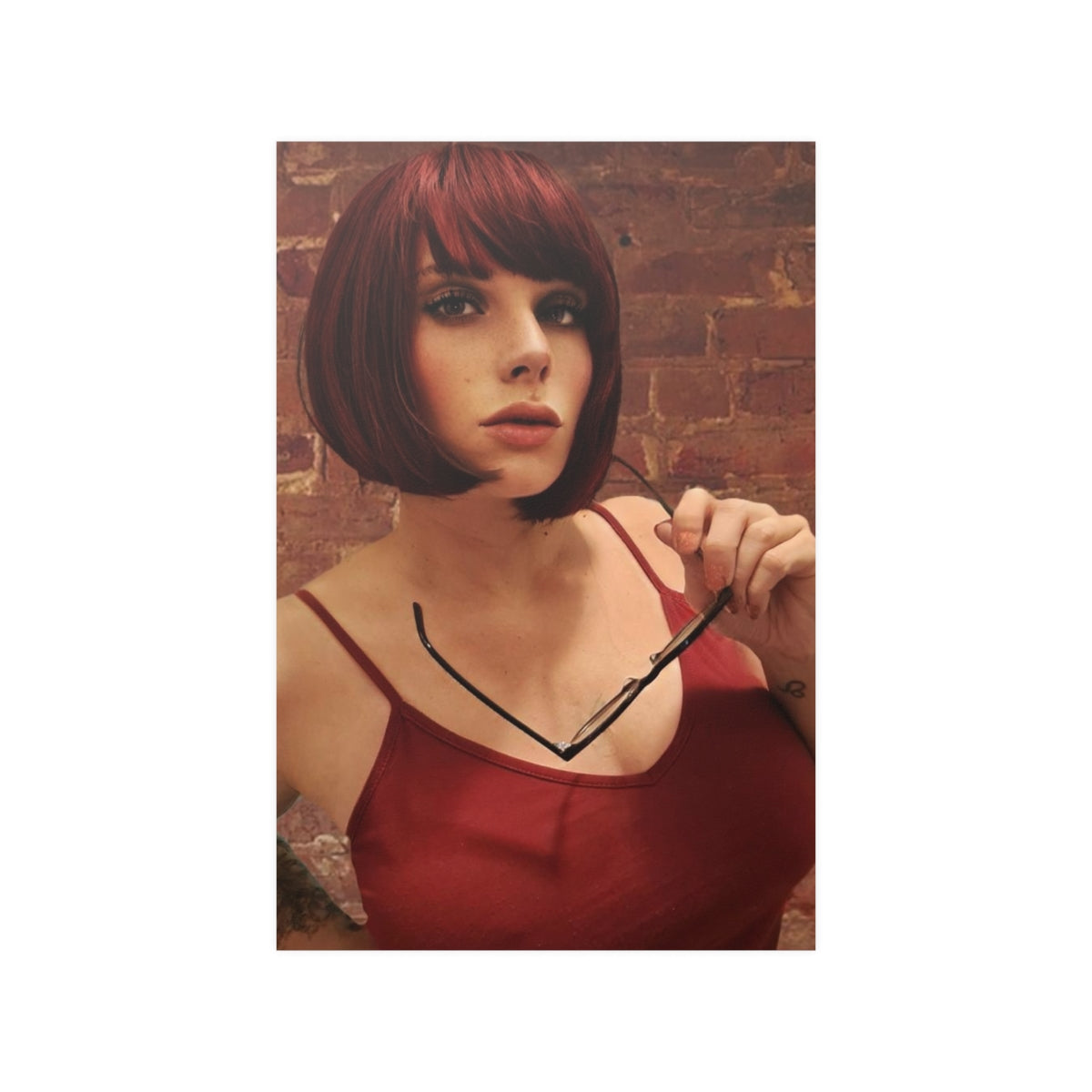 Geekareen Velma Dinkley Cosplay Satin Poster - Ero Cosplay Wall Art