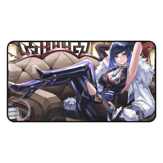 Genshin Impact Sexy Yelan Desk Mat - Non Slip Mousepad