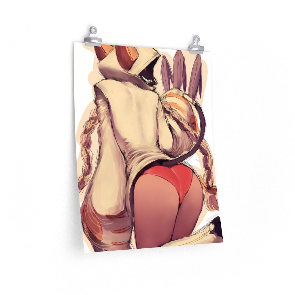 Taokaka Blazblue Poster - Lewd Premium Matte Vertical Poster - Adult Wall Art