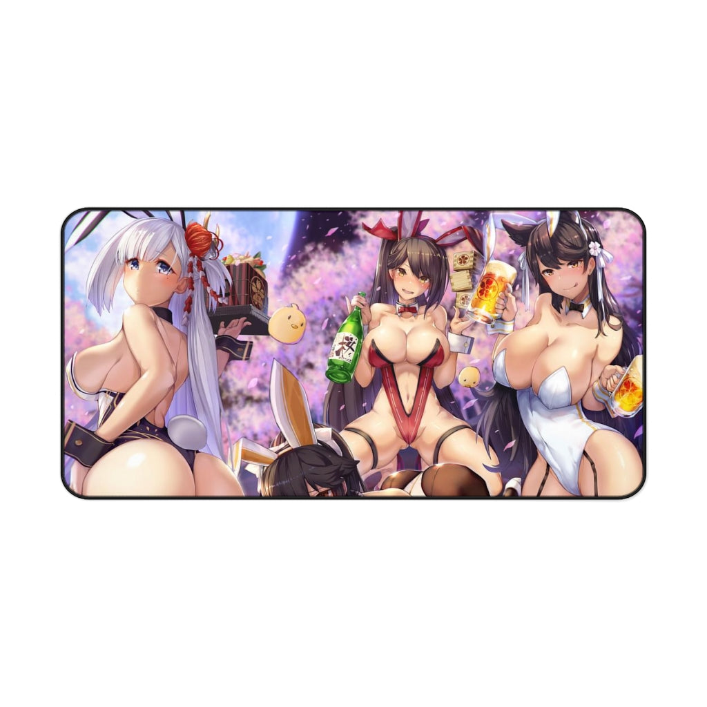 Azur Lane Sexy Mousepad - Bunny Girls Desk Mat - Ecchi Gaming Playmat