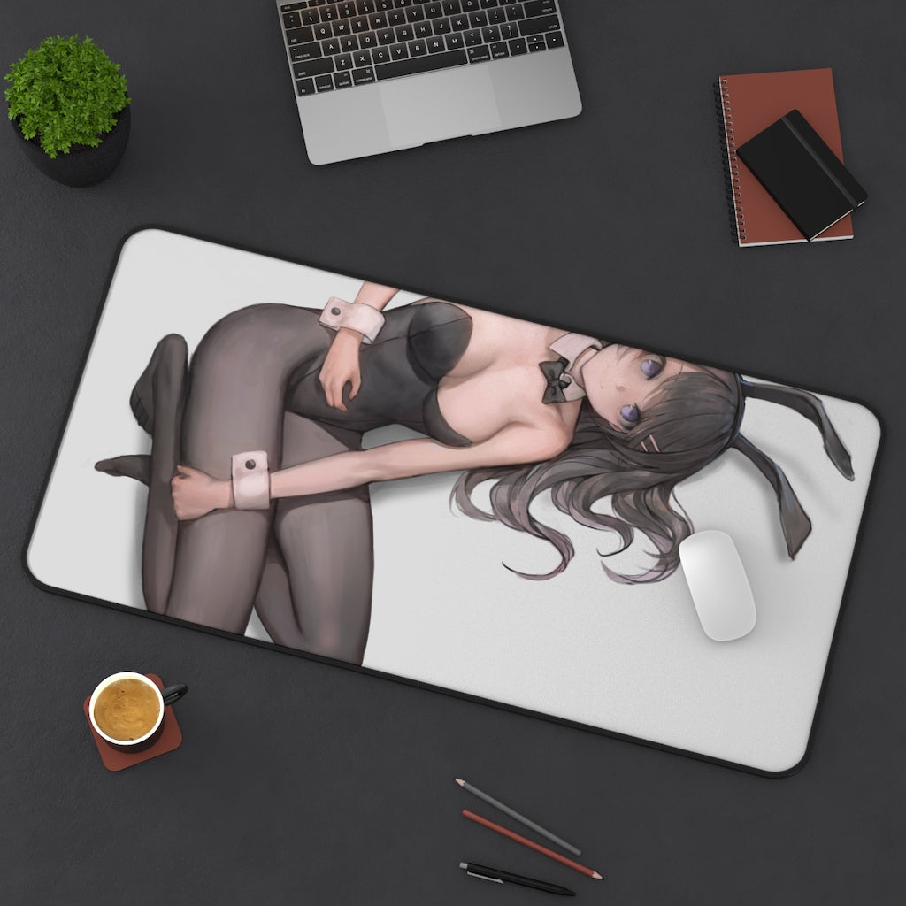 Mai Sakurajima Ecchi Mousepad - Rascal Does Not Dream Of Bunny Girl Senpai Large Desk Mat