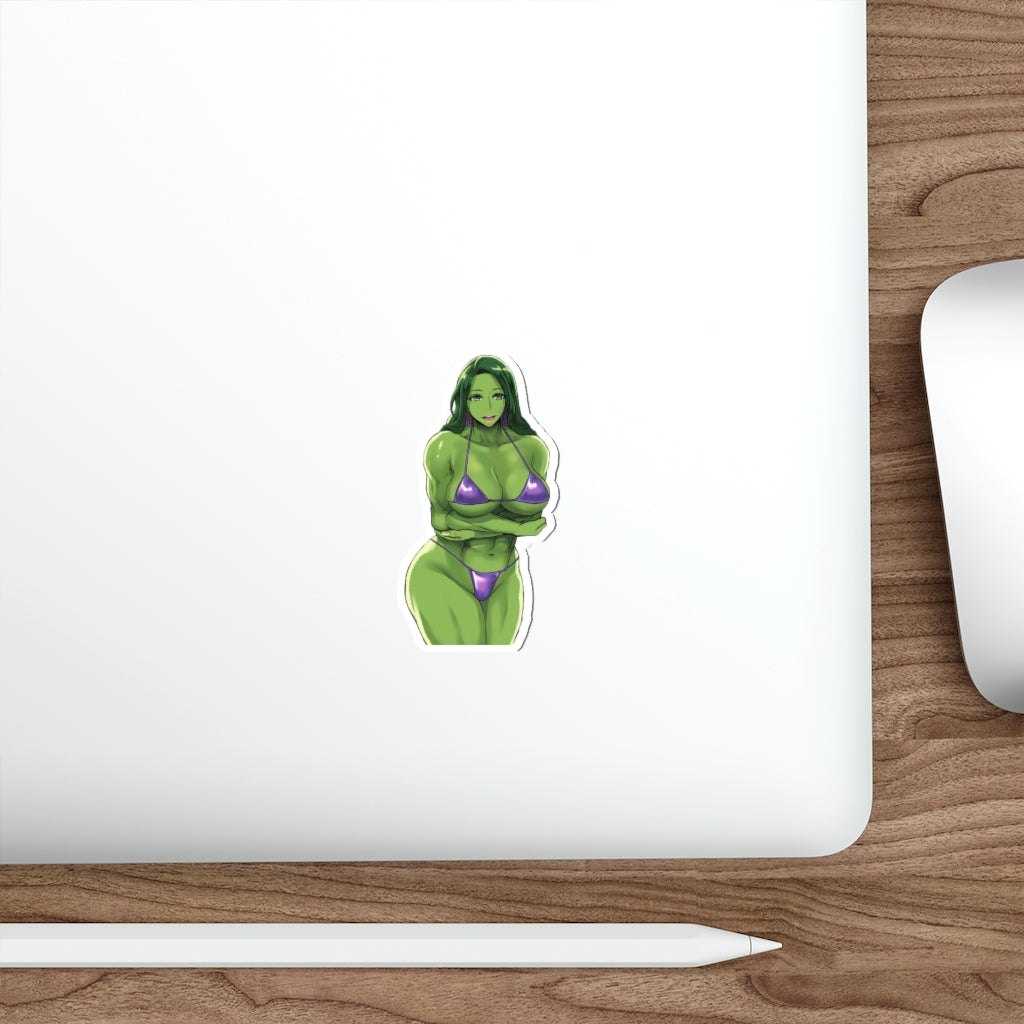 Bikini She Hulk Waterproof Sticker - Ecchi Vinyl Decal