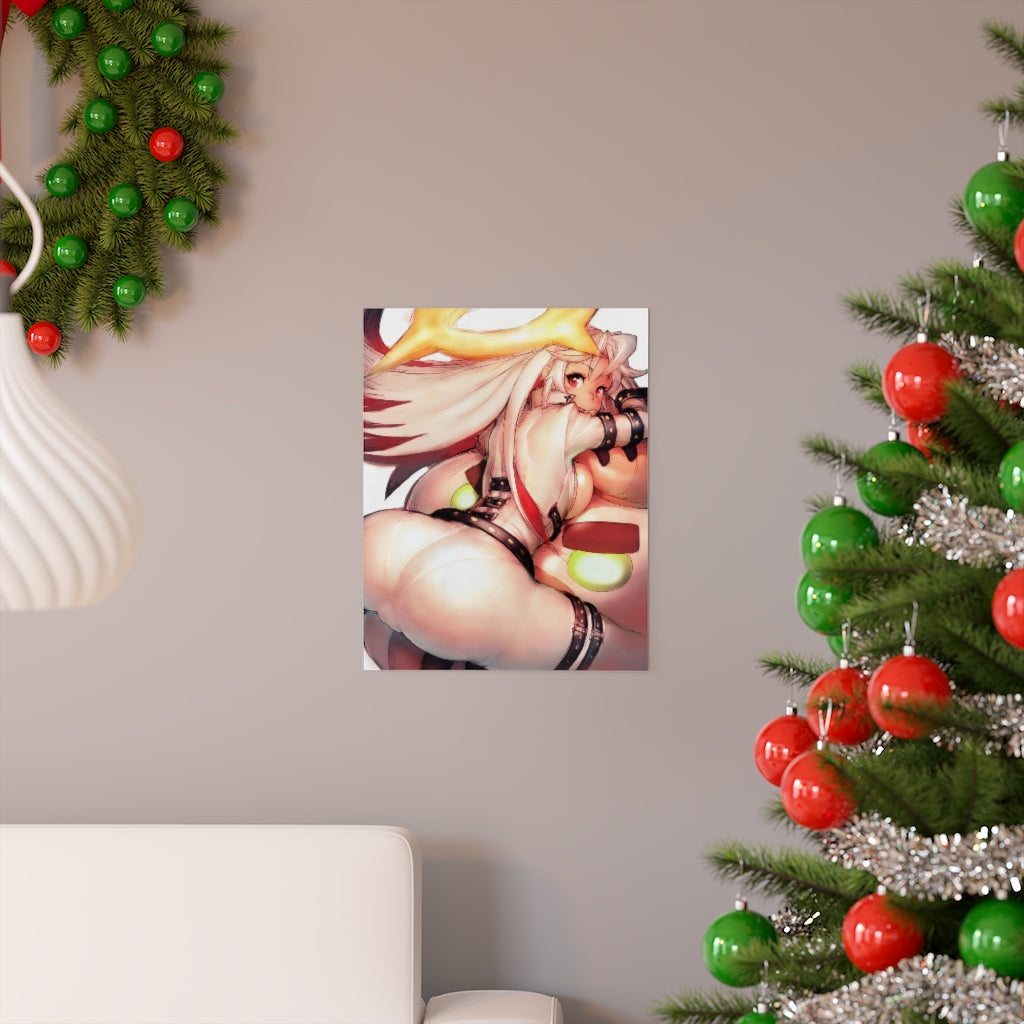 Jack O Valentine Guilty Gear Poster - Lewd Premium Matte Vertical Poster - Adult Wall Art