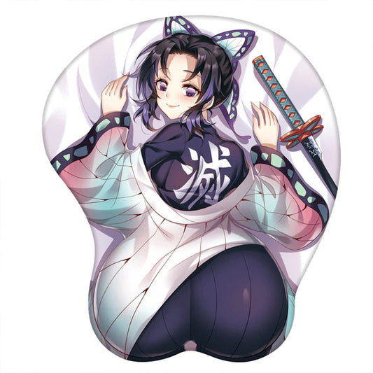 3D Butt Mousepad - Demon Slayer Shinobu Kocho Thick Ass Mouse Pad