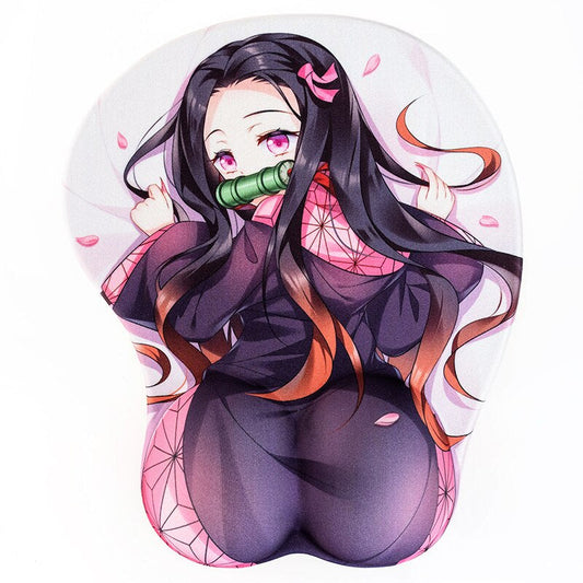 3D Butt Mousepad - Demon Slayer Nezuko Kamado Thick Ass Mouse Pad