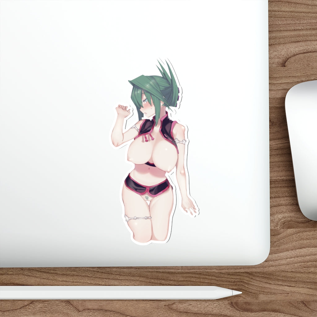 Shaman King Waterproof Sticker - Topless Tao Jun Ecchi Decal