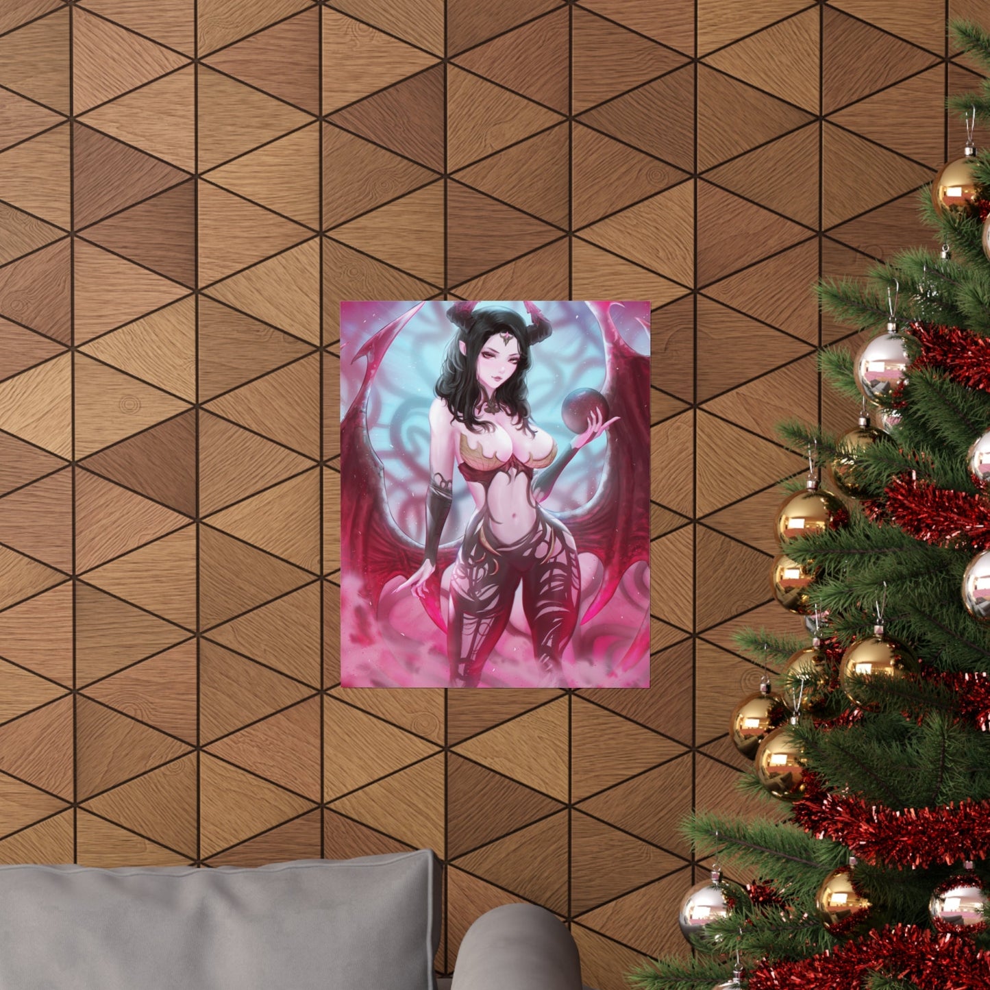 Sexy Vykas Lost Ark Poster - Gaming Decor Wall Art - Ecchi Premium Matte Vertical Poster