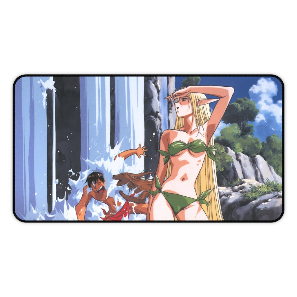 Record Of Lodoss War Ecchi Mousepad - Deedlit Bikini Desk Mat - Sexy Playmat