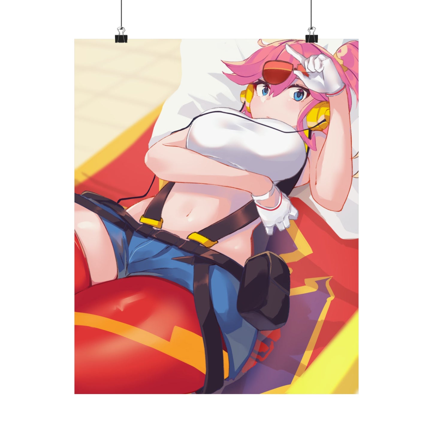 Promare Anime Poster - Aina Wall Art Print - Manga Decor - Premium Matte Vertical Poster