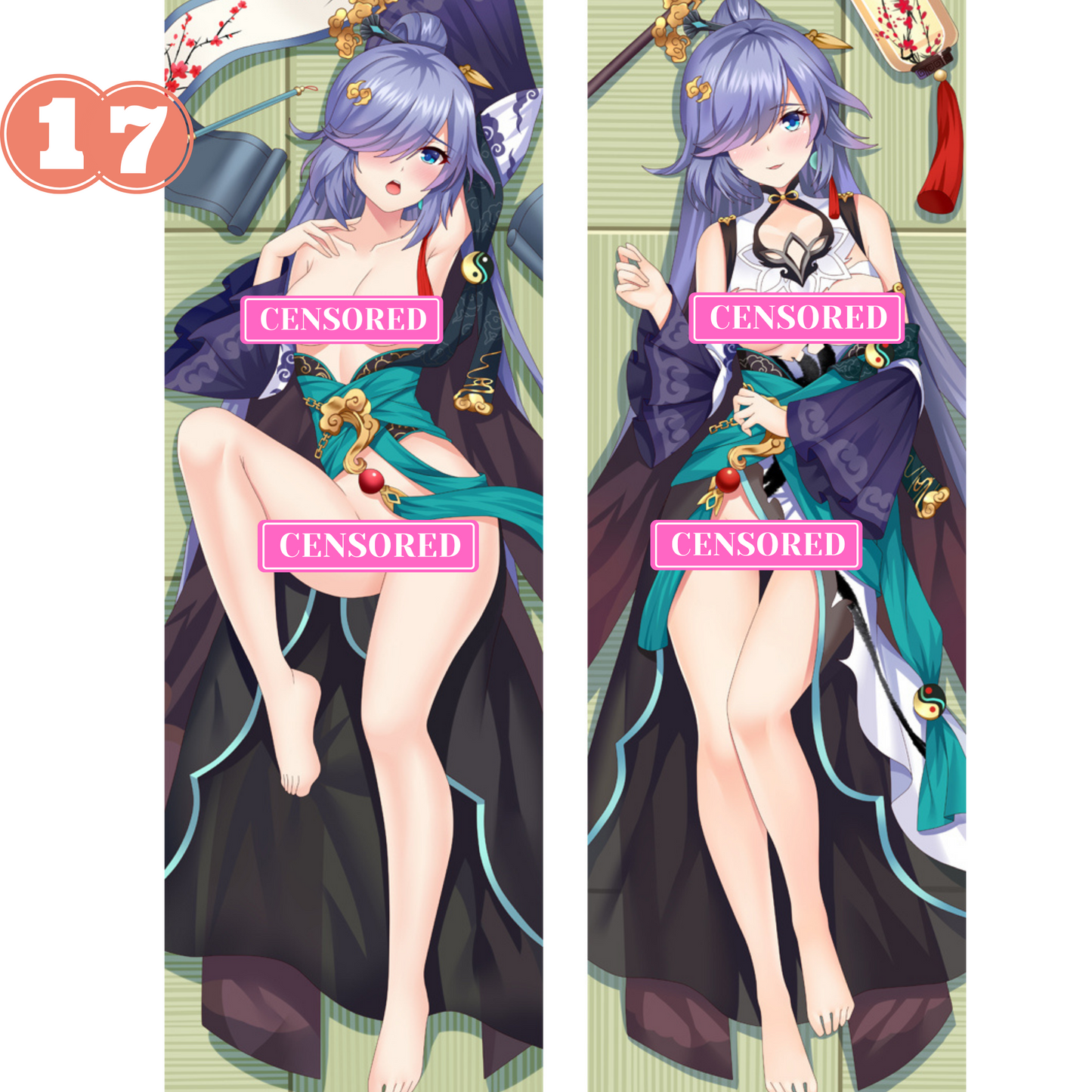 Anime Dakimakura Body Pillow Case +18 | Sexy anime Pillowcases | Peach skin and 2way Tricot pillowcases | Pillowcases