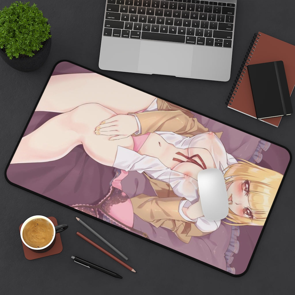 Sexy Tits Midorikawa Hana Prison School Desk Mat - Non Slip Mousepad