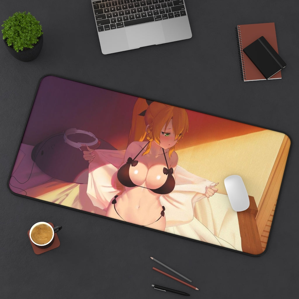 Sword Art Online Mousepad - Big Boobs Leafa Large Desk Mat - Alfheim Online Ecchi Mouse Pad