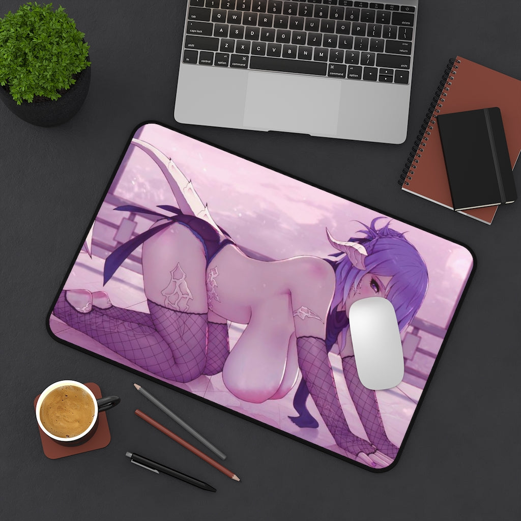 Granblue Fantasy Nude Onsen Waifus Desk Mat - Non Slip Mousepad