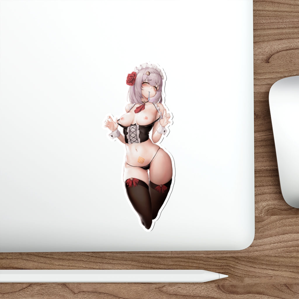 Genshin Impact Noelle Waterproof Sticker - Ecchi Vinyl Car Decal