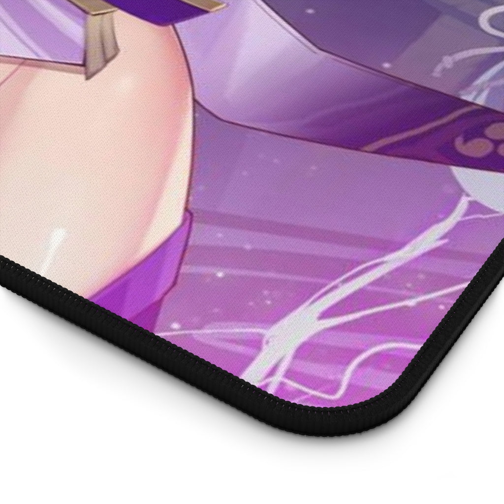 Hentai Raiden Shogun Genshin Impact Desk Mat - Lewd Mousepad - Gaming Girl Playmat