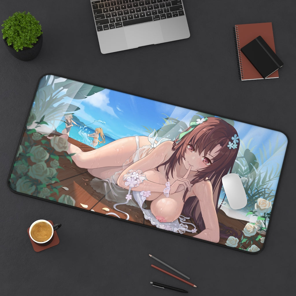 Girls Frontline Ecchi Mousepad - Nude Waifu Large Desk Mat - Playmat