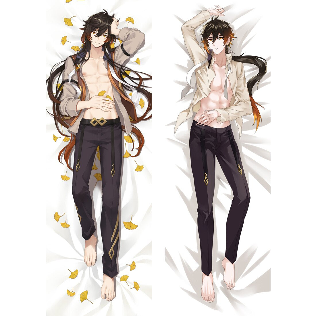 Genshin Impact Body pillowcase (( Peach Skin ))  | sexy Cosplay Pillow Case Dakimakura Costume Otaku Hugging Body Throw Cushion Pillow Cover Case