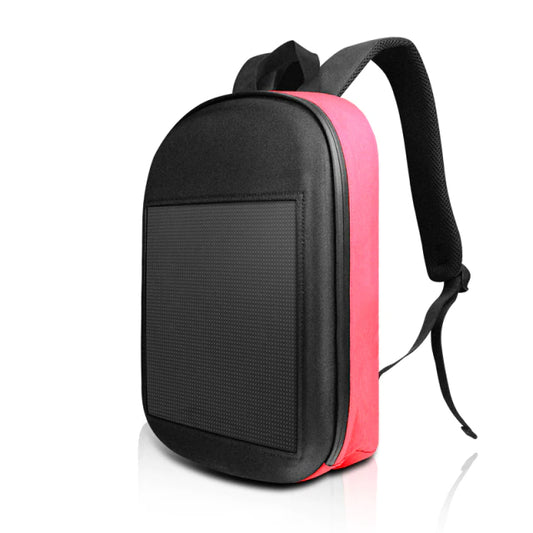 LED smart backpack - Dynamic Waterproof screen display 14'' inch ( App controlled )