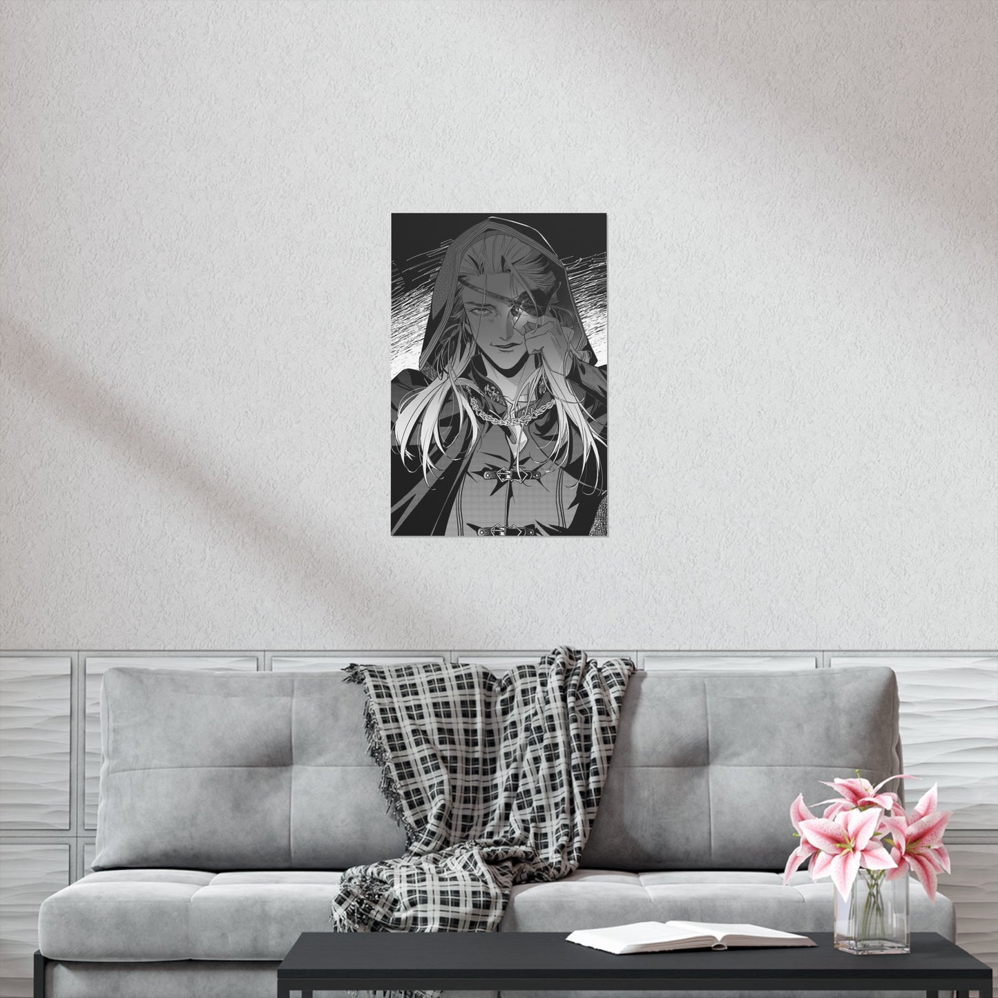 Aemond Targaryen Poster - House of the Dragon Wall Art - Game of Thrones Anime Manga Poster