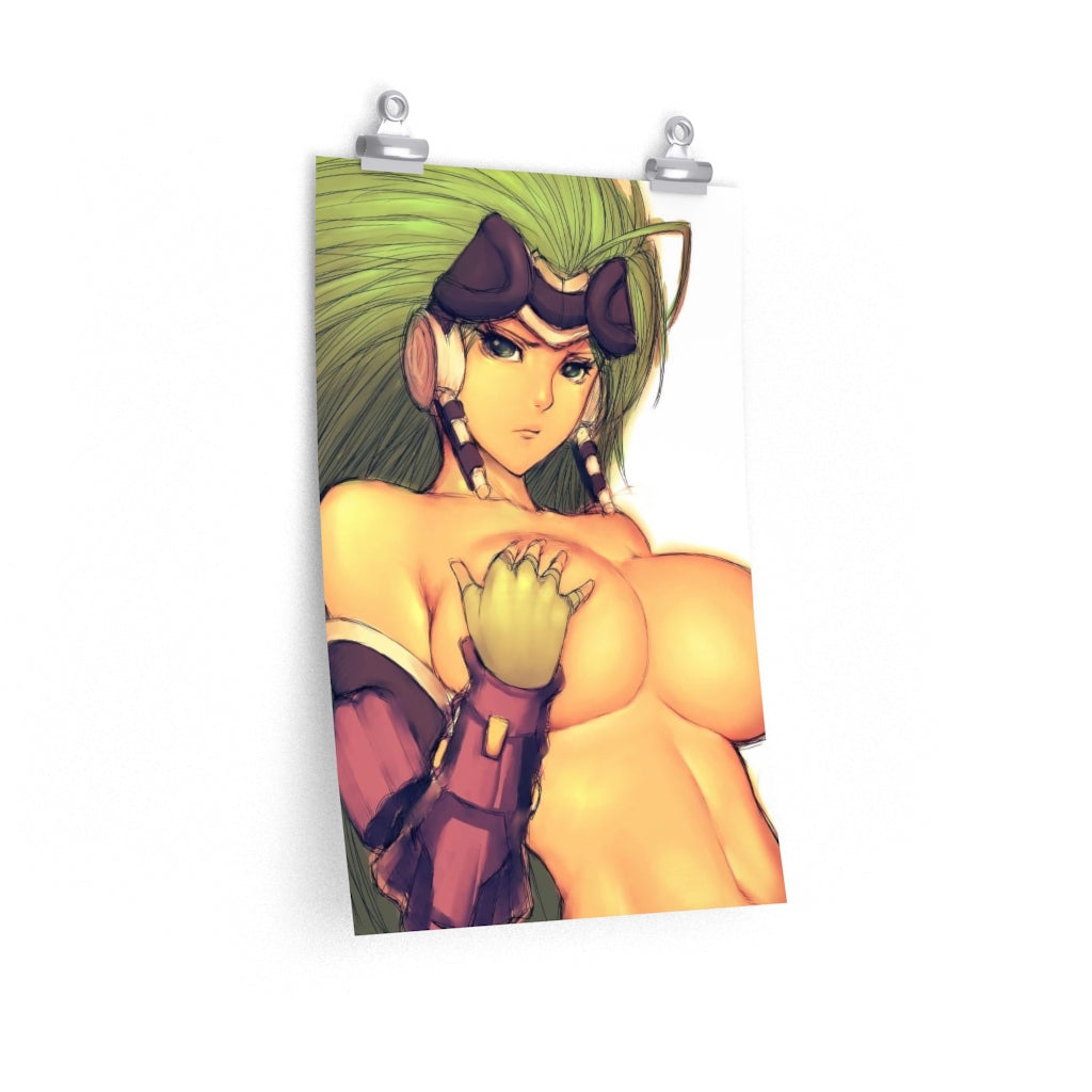 Aschen Brodel Super Robot Wars Poster - Lewd Premium Matte Vertical Poster - Adult Wall Art