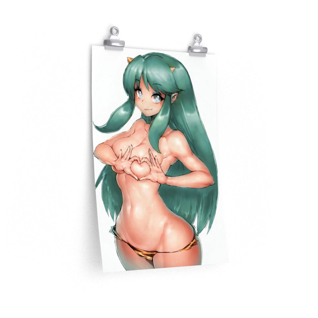 Lum Urusei Yatsura Poster - Lewd Premium Matte Vertical Poster - Adult Wall Art