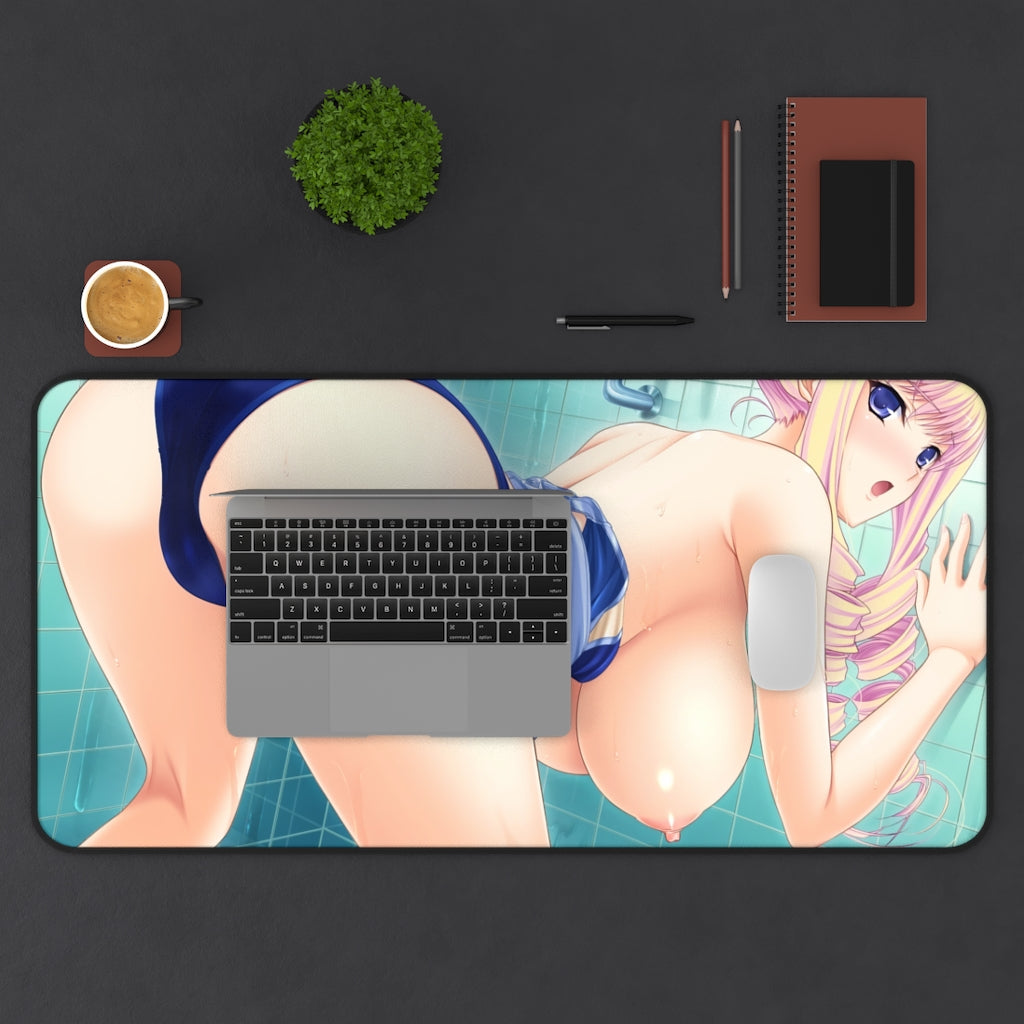 Bertille Althusser Walkure Romanze  Nude Tits Thick Ass Desk Mat - Sexy Anime Girl Mousepad - Gaming Playmat