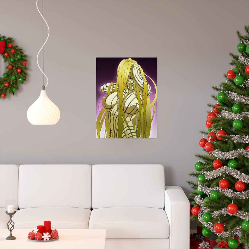 Big Tits Asherah Shin Megami Tensei Poster - Lewd Premium Matte Vertical Poster - Adult Wall Art