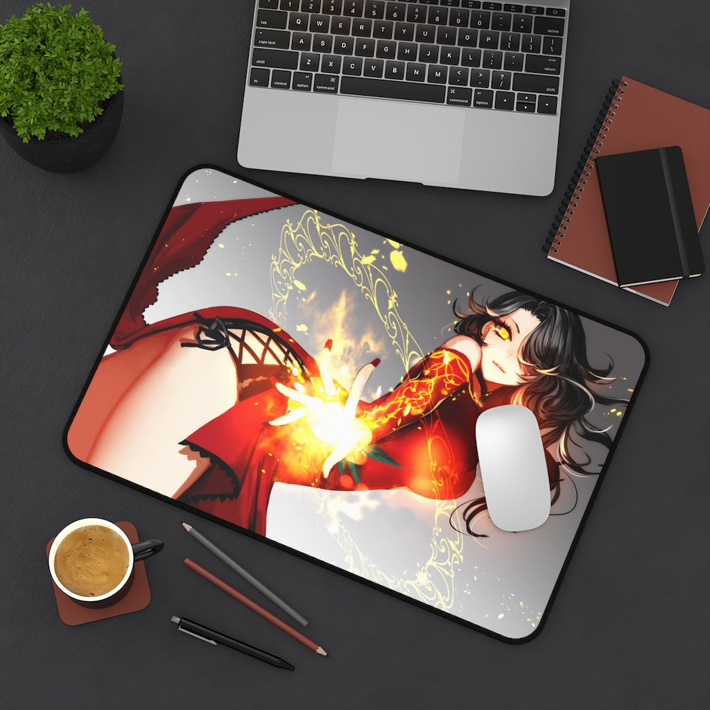 RWBY Sexy Mousepad - Cinder Fall Anime Desk Mat - Ecchi Playmat