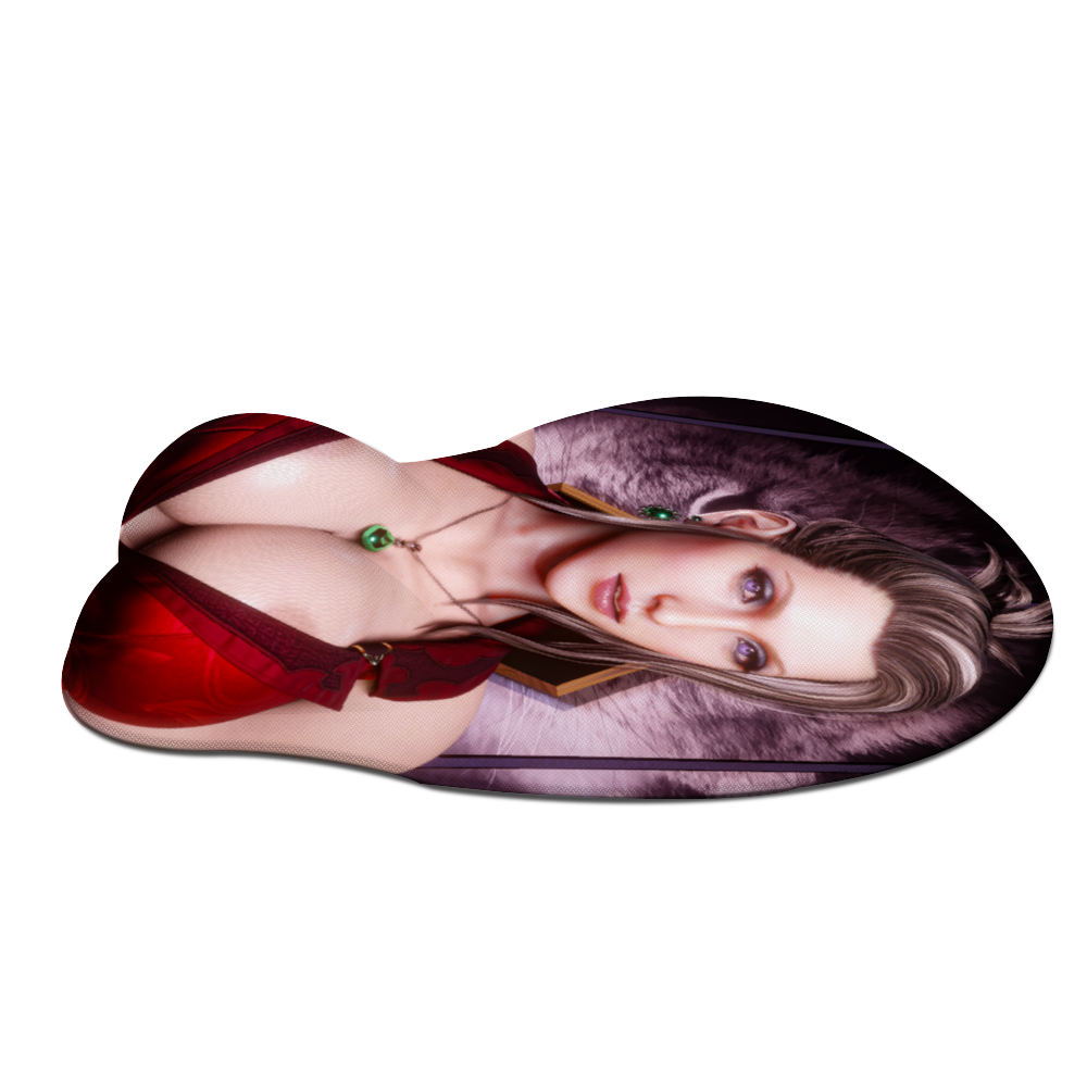 Anime 3D Boobs mousepad with Wrist Rest | Sexy Oppai Mouse pad for PC | Oppai mousepad with wrist support