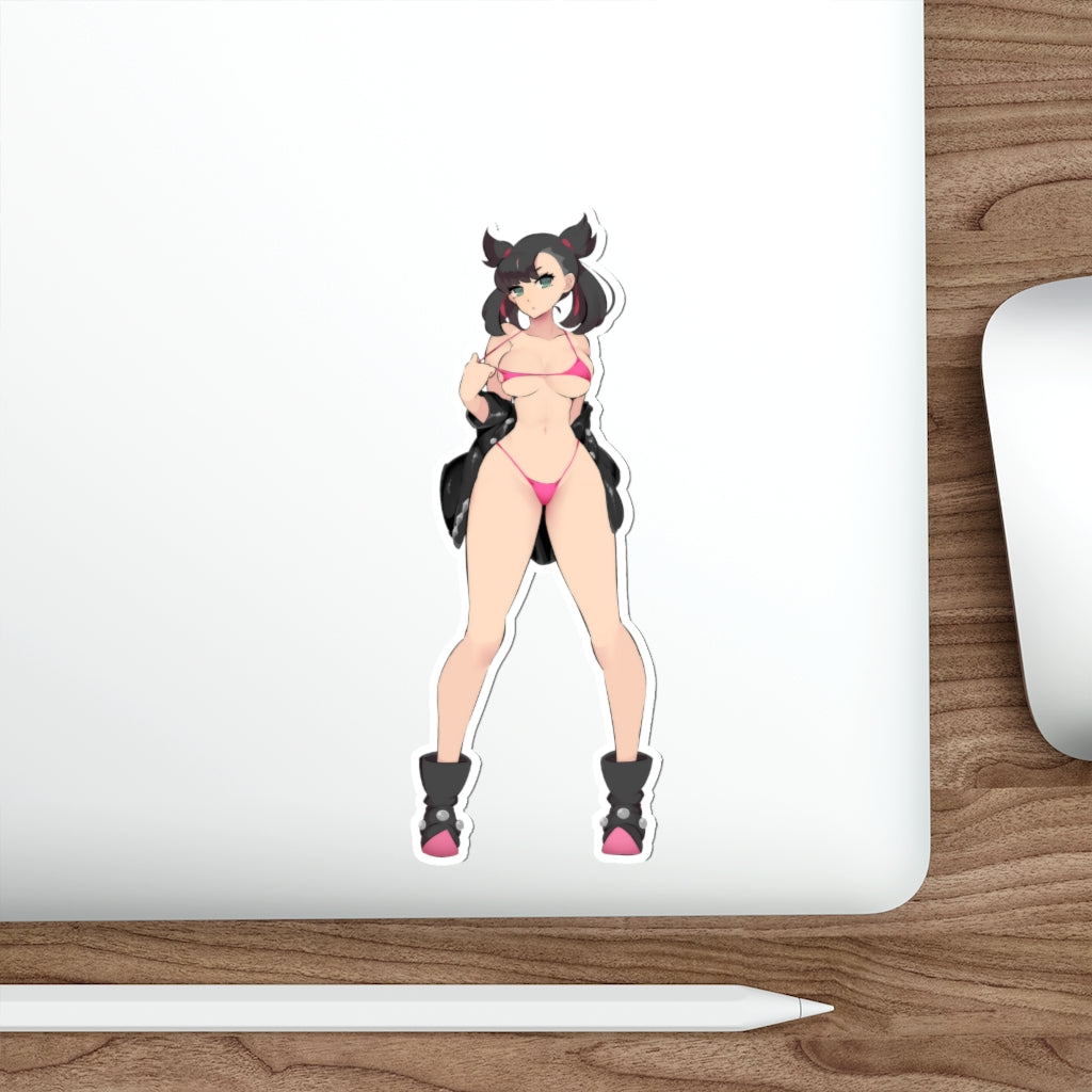 Sexy Bikini Marnie Pokemon Waterproof Sticker - Ecchi Vinyl Decal