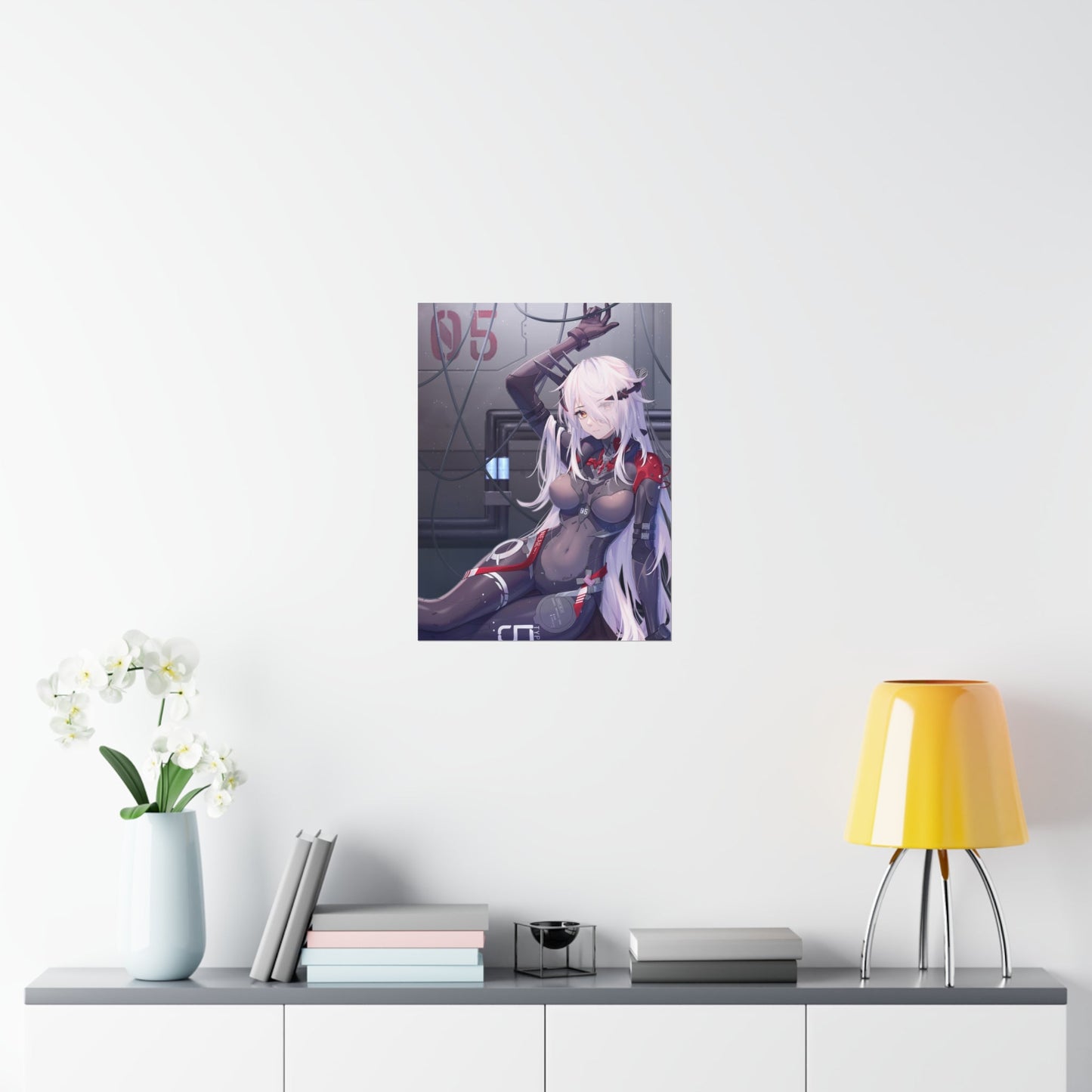 Nemesis Tower Of Fantasy Waifu Poster - Gaming Decor Wall Art - Premium Matte Vertical Poster