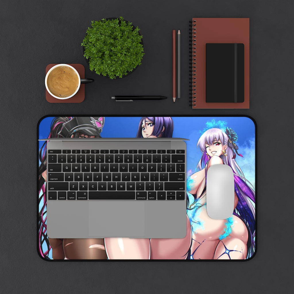 Sexy Bikinis Kiara Minamoto and Kama Fate Grand Order Desk Mat - Non Slip Mousepad