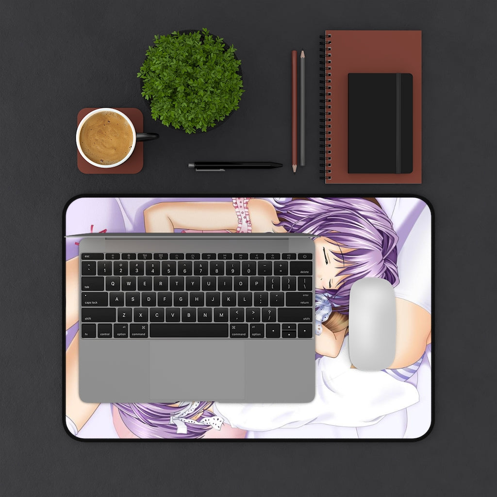 Clannad Sexy Mousepad - Sleepy Fujibayashis Anime Desk Mat - Ecchi Playmat