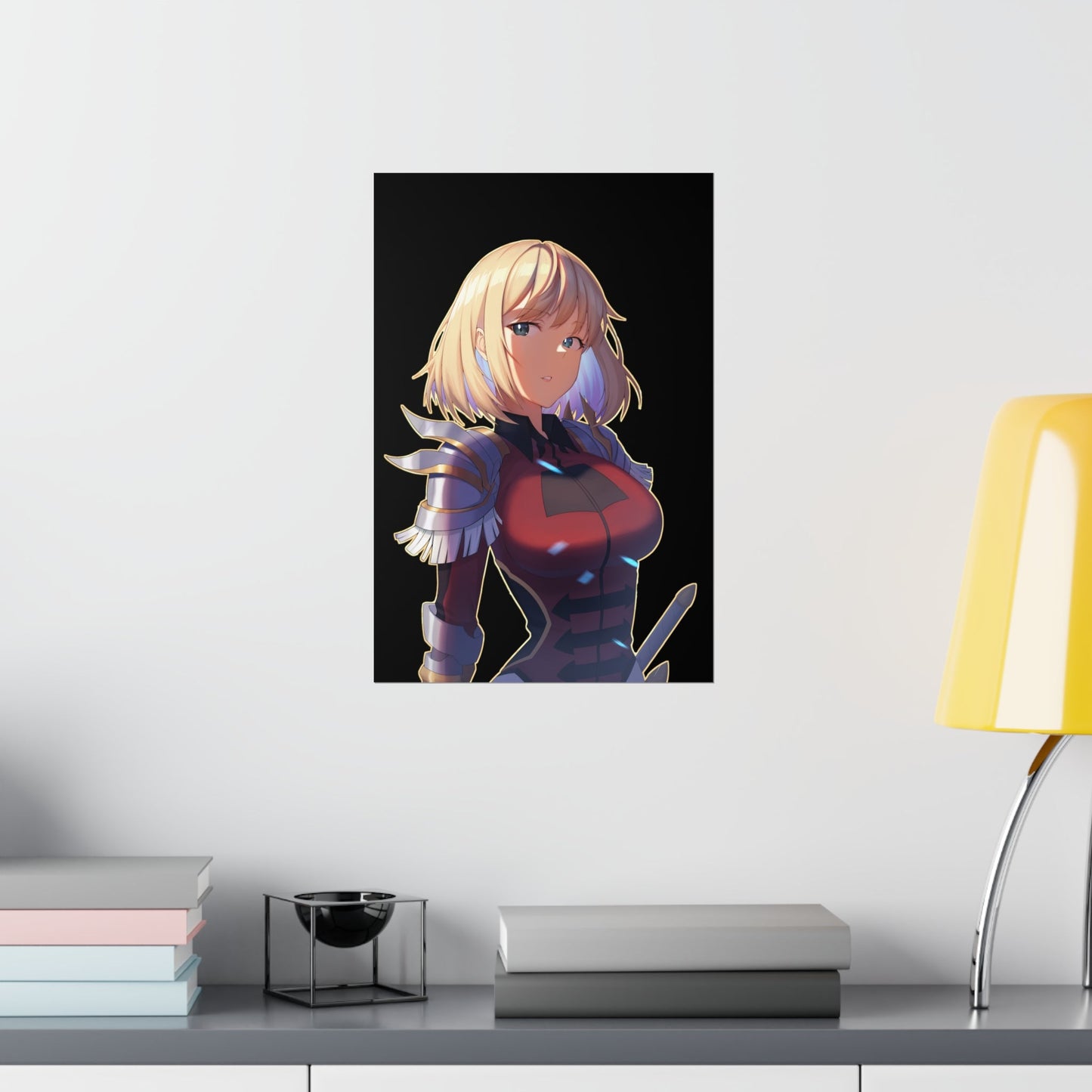 Solo Leveling Poster - Premium Matte Vertical Poster - Cha Hae In Anime Manga Poster